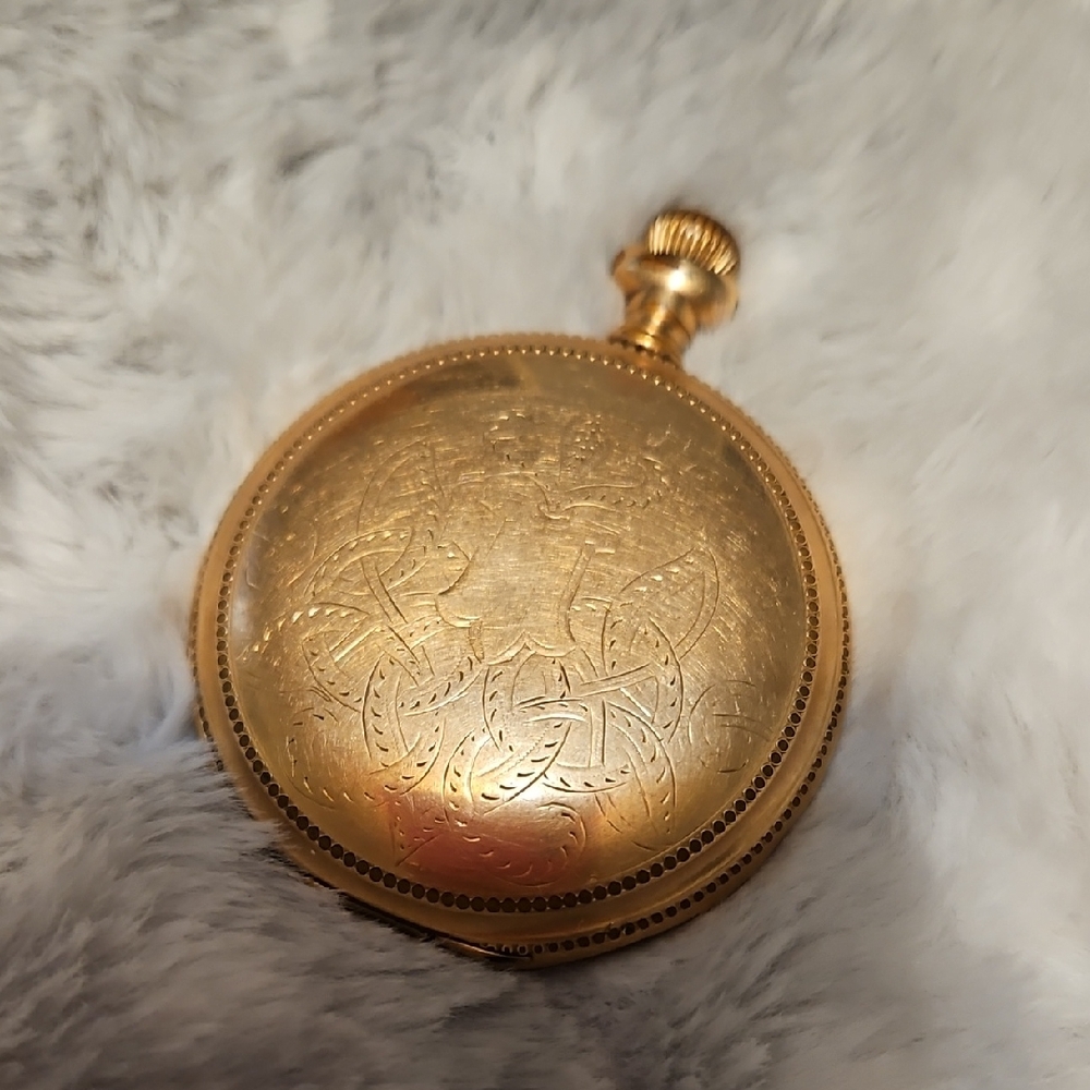Hamilton Gold Pocket Watch